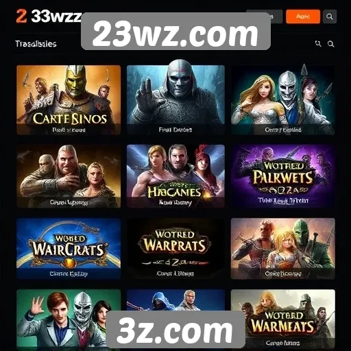 23wz.com : Análise das principais categorias de jogos no 23wz.com